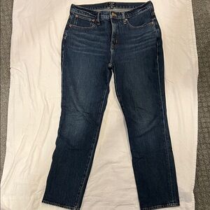 J. Crew Factory Indigo Straight Leg Jeans